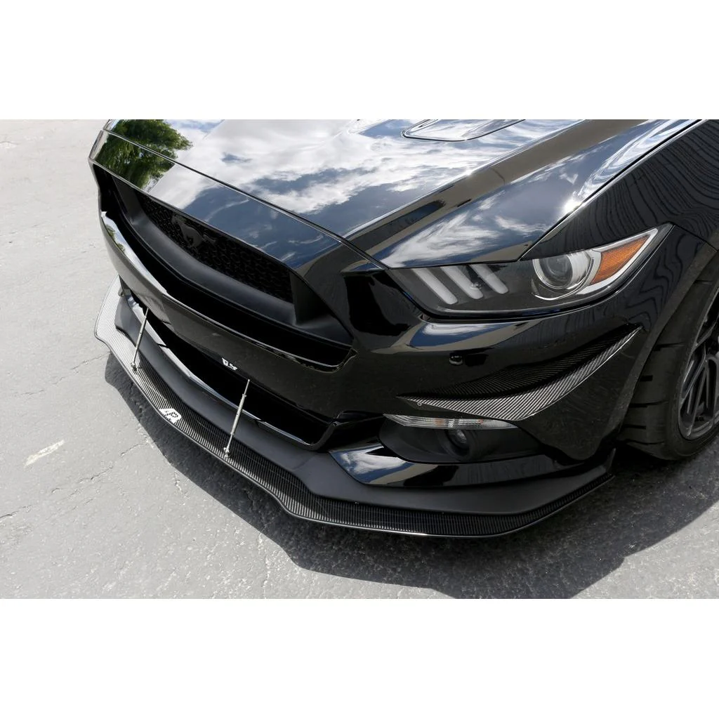 APR Carbon Front Bumper Canards – Ford Mustang S550 (2015–2017) - Chicane Australia