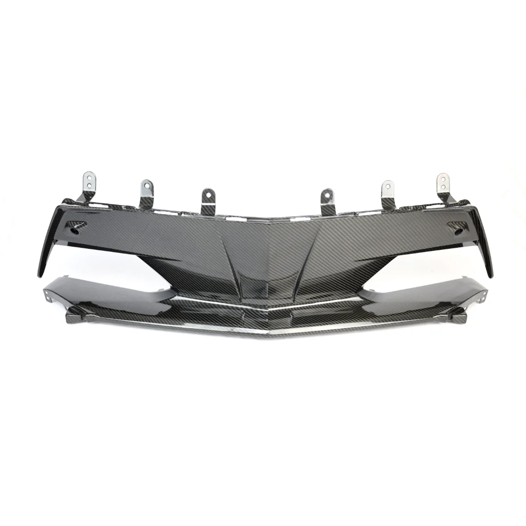 APR Carbon Front Bumper Center Bezels – Chevrolet Corvette C8 - Chicane Australia