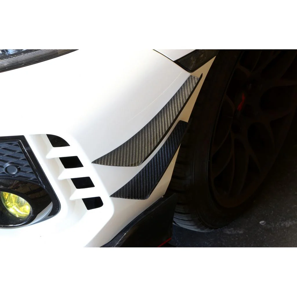 APR Performance Front Bumper Canards (Carbon) – Honda Civic Type R FK8 (2017–2021) - Chicane Australia