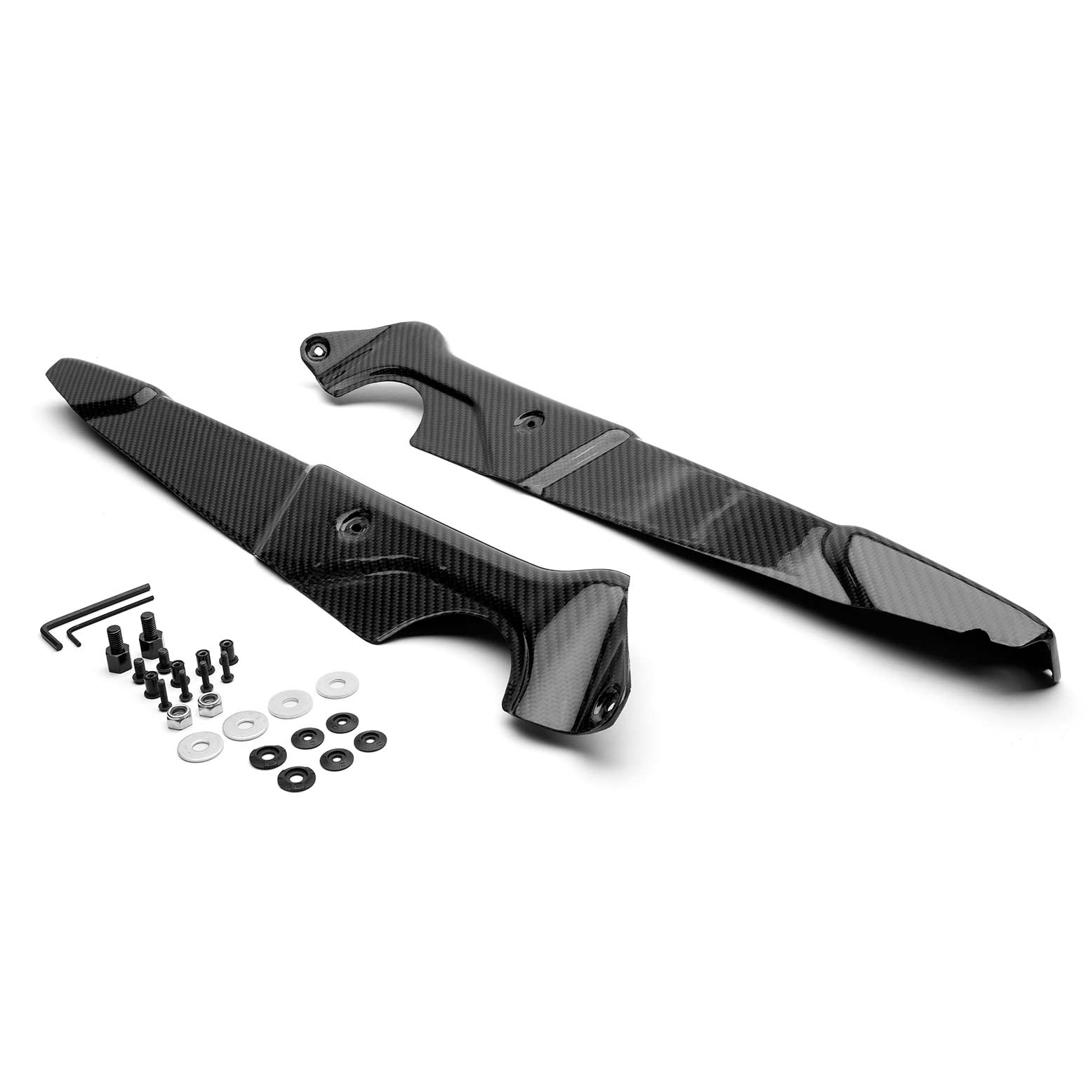 COBB Redline Gloss Carbon Fender Shrouds – Subaru WRX/STI (2015–2021)