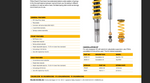 Öhlins Road & Track Coilovers - Audi A4/S4/RS4 (B8) A5/S5/RS5 (8T) - Image 9 - Ohlins Suspension Thumbnail