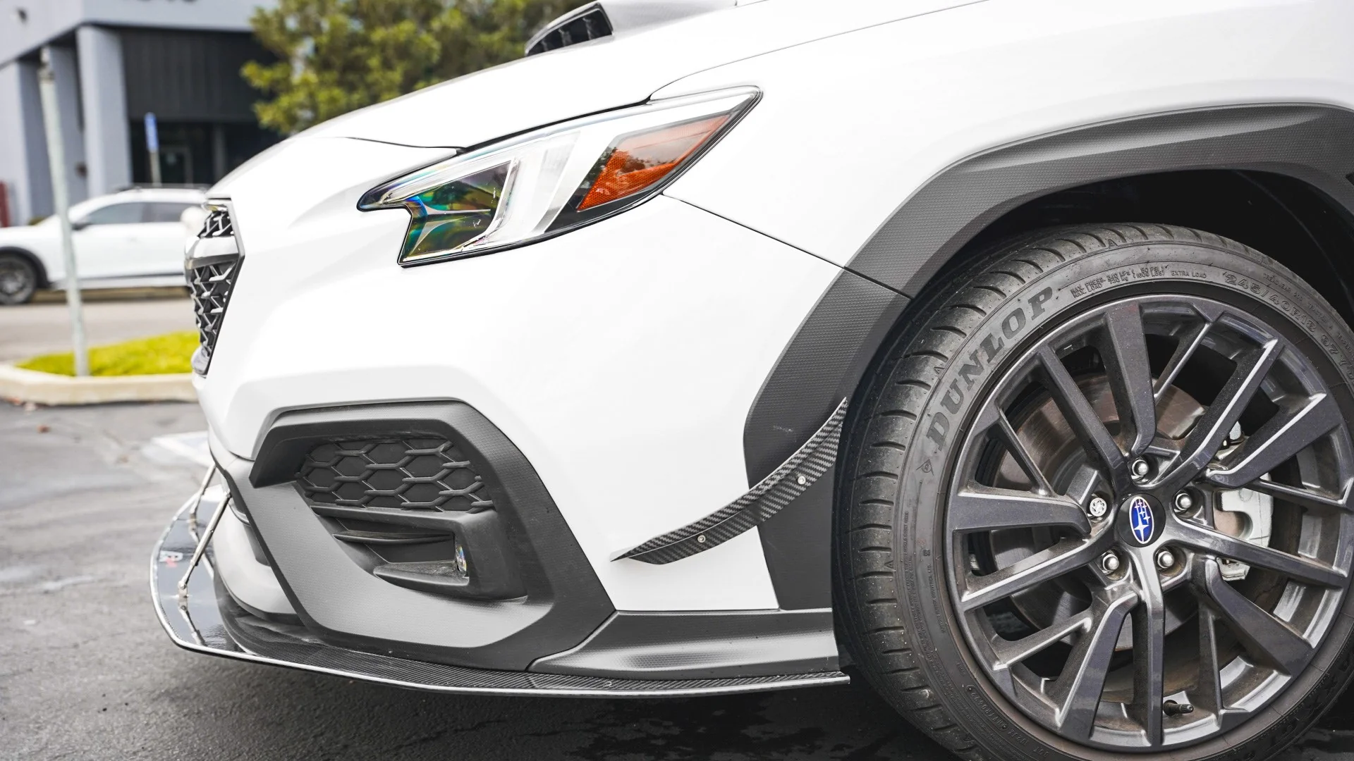 APR Carbon Wind Splitter with Rods – Subaru WRX 2022+ - Chicane Australia