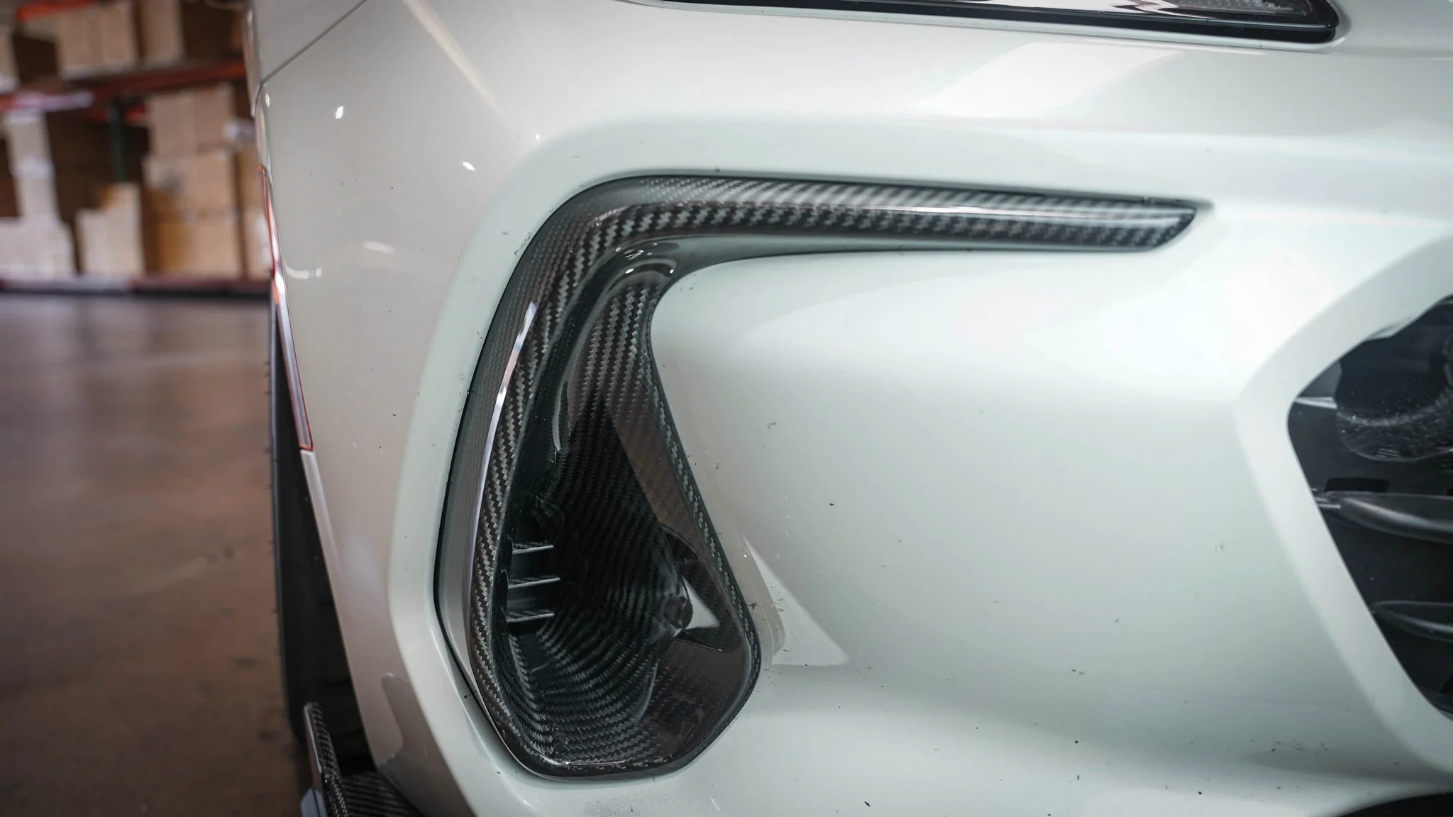 APR Carbon Front Bumper Scoop – Subaru BRZ 2022+ - Chicane Australia