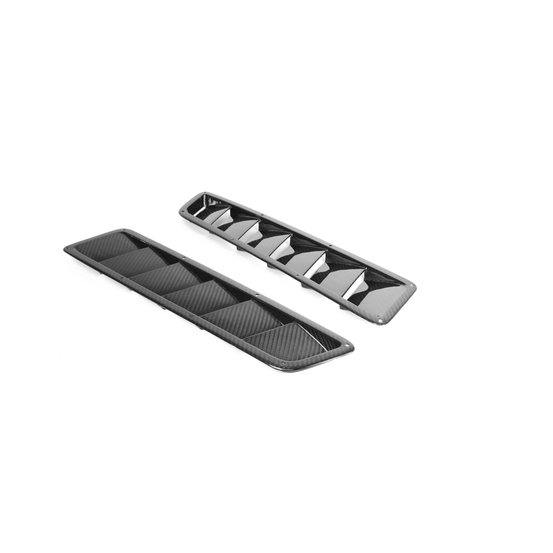 APR Carbon Fiber Universal Fitment Hood Vents, Long - Chicane Australia - APR Performance