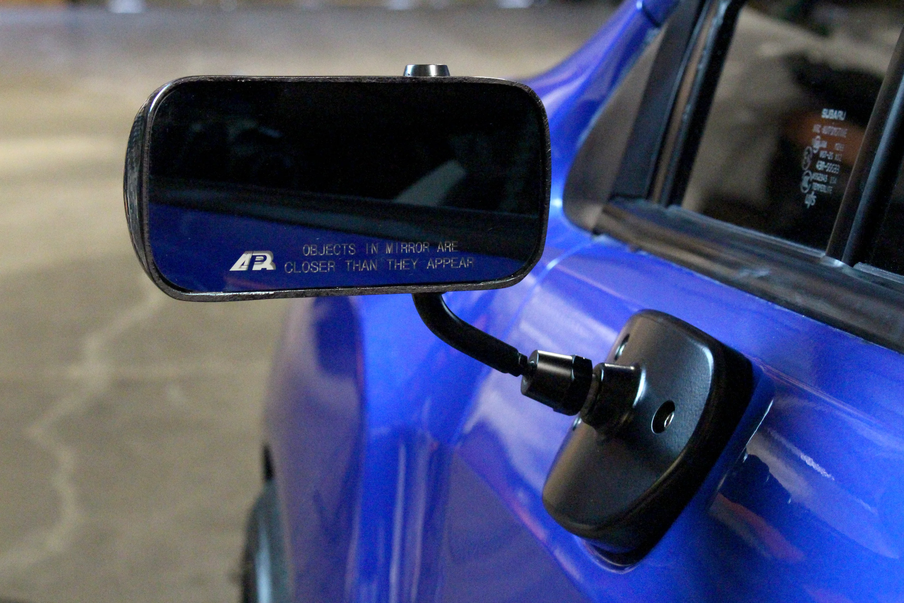 APR Carbon Formula GT3 Mirror/Black – Subaru WRX 2015-2021 - Chicane Australia
