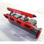 PRACWORKS Intake Manifold Plenum – Polished Red Honda Civic Type R FK8 / FL5 - Pracworks Thumbnail