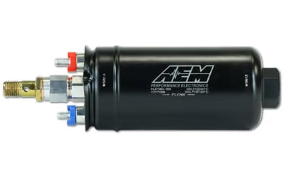 AEM 400LPH (Metric) Inline High Flow Fuel Pump - Chicane Australia - AEM Electronics