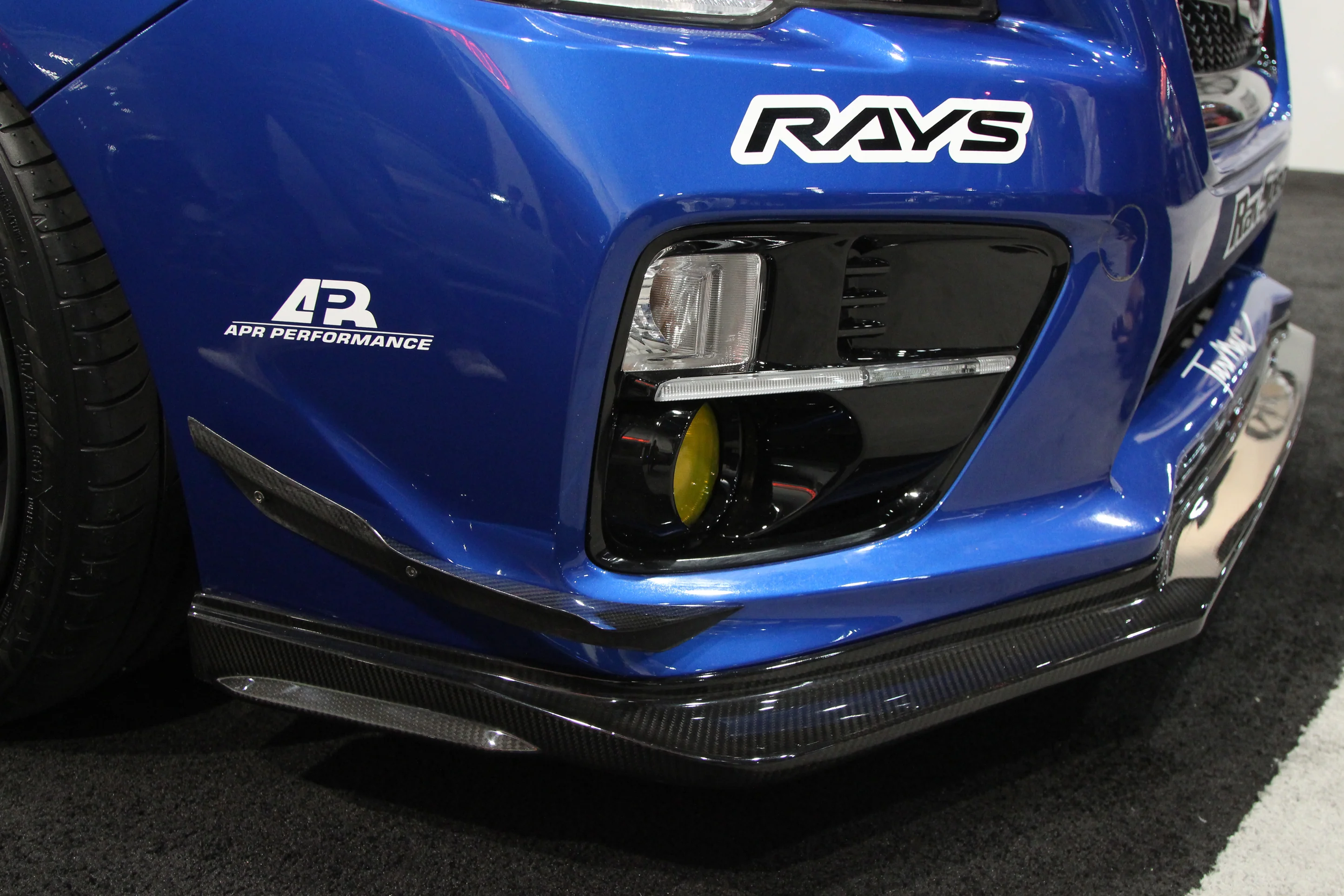 APR Carbon Front Bumper Bottom Canards – Subaru WRX STI 2015-2017 - Chicane Australia