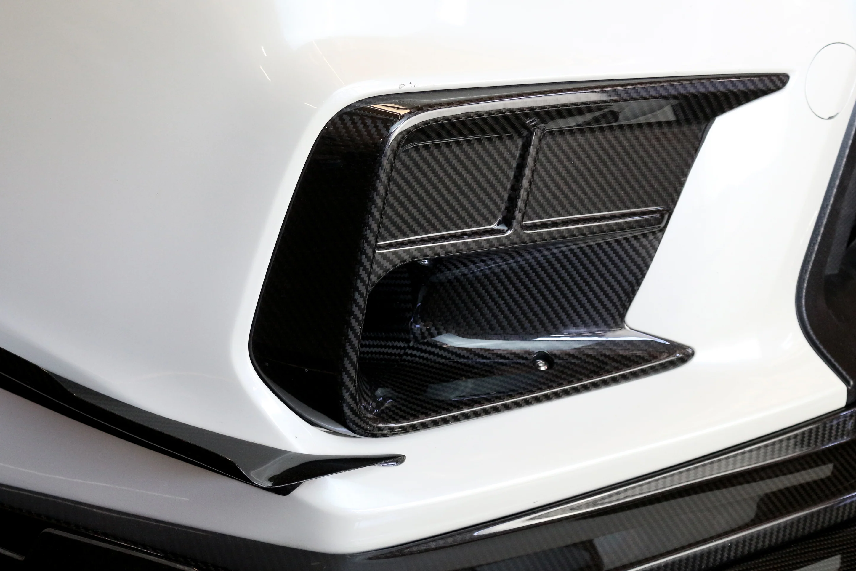 APR Carbon Front Bumper Bottom Canards – Subaru WRX STI 2018-2021 - Chicane Australia
