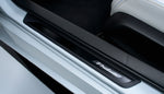 Black aluminium side step garnish on the door sill of a white Honda Prelude BF1 - Honda - Genuine Thumbnail