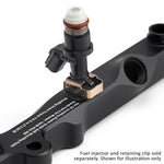 ACUITY K-series fuel rail, Honda K-series, satin black – with an injector fitted (injector not included) - Acuity Thumbnail
