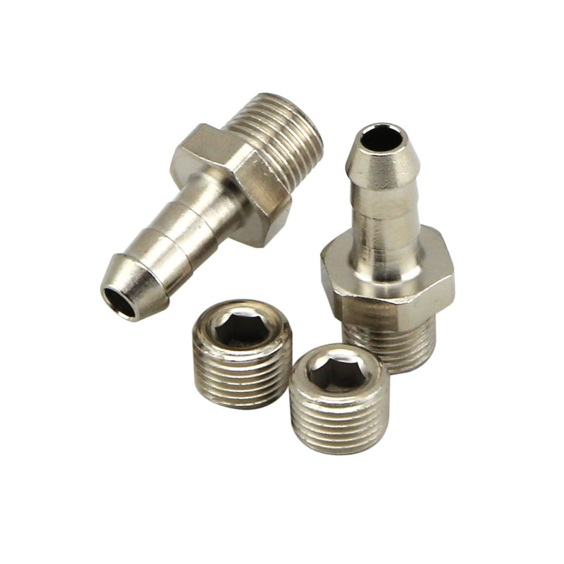 Turbosmart Hose Tail Fittings and Blanks - 1/8in NPT - 6mm - Turbosmart