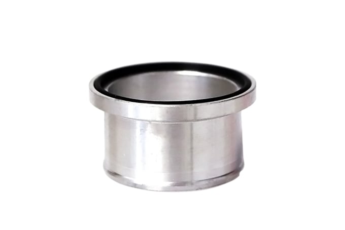 Turbosmart BOV 38mm Weld Flange / Hose Adapter - Alloy - Turbosmart