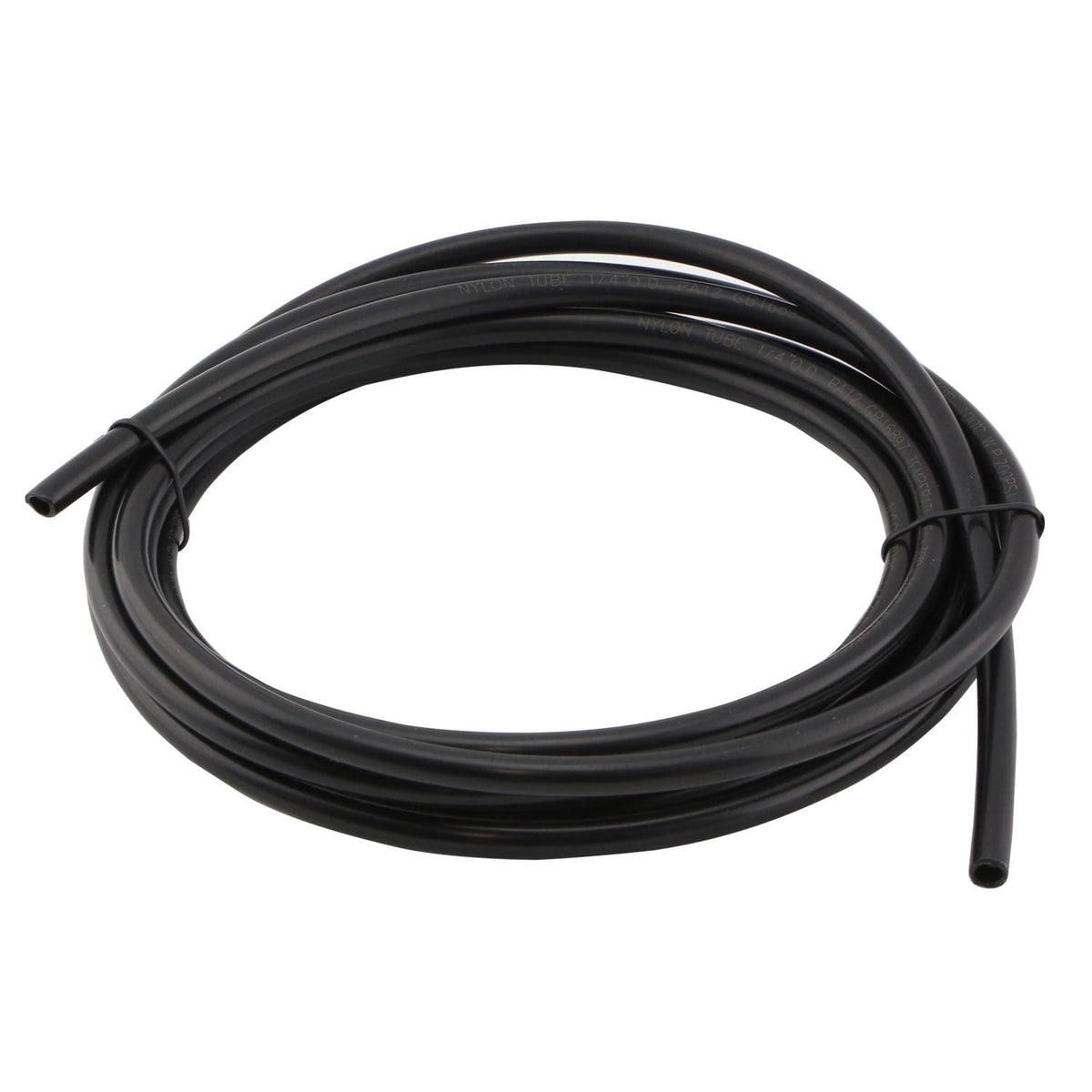 Turbosmart Pushloc Tubing - 1/4in Nylon - Black 3m