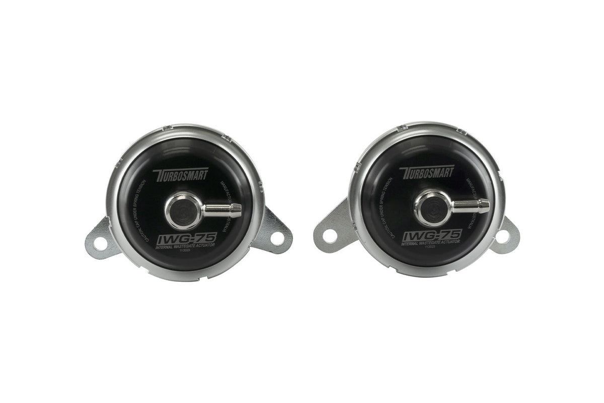 Turbosmart IWG75 Twin Port Wastegate Actuator Pair - Nissan GT-R (R35) - 7psi - Image 2