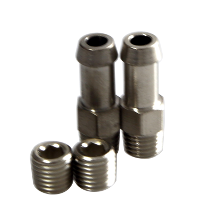 Turbosmart Hose Barb Fittings - Suits WG38 / WG40 / WG45 - 1/16in NPT - Turbosmart