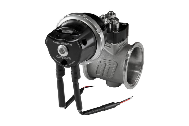Turbosmart pSG50 CG Solenoid StraightGate - 50mm External Wastegate - Compressed Gas - Turbosmart