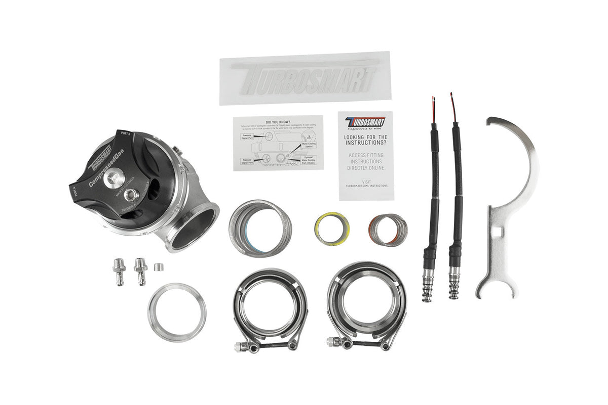 Turbosmart Gen-V HyperGate45 CG Solenoid - 45mm External Wastegate - Compressed Gas - Image 2
