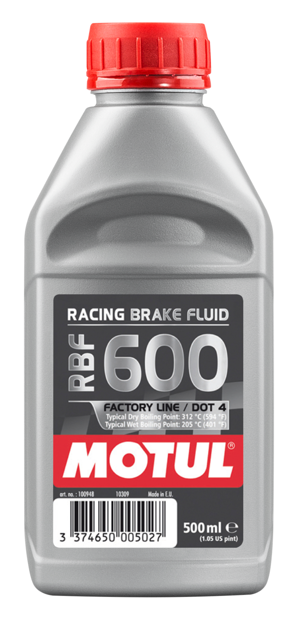Motul RBF 600 Factory Line racing brake fluid, 500ml bottle - MOTUL
