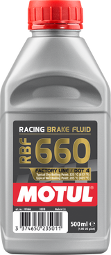 Motul RBF 660 Factory Line Racing Brake Fluid - Universal - 500ml