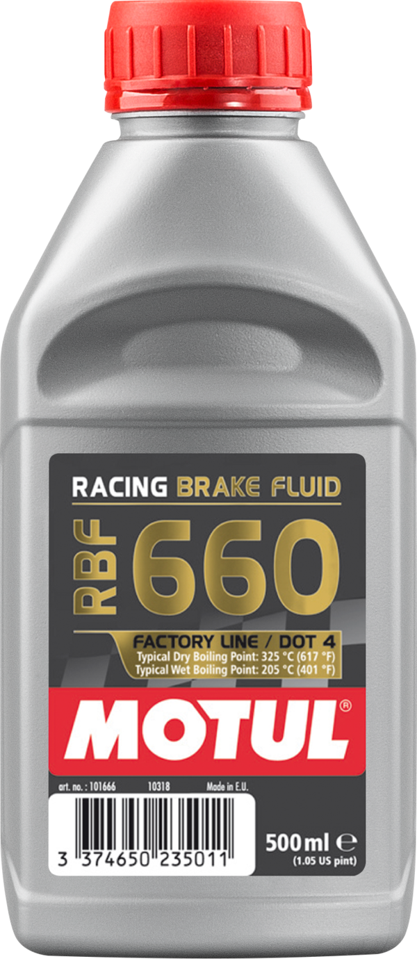 Motul RBF 660 Factory Line racing brake fluid, 500ml bottle - MOTUL