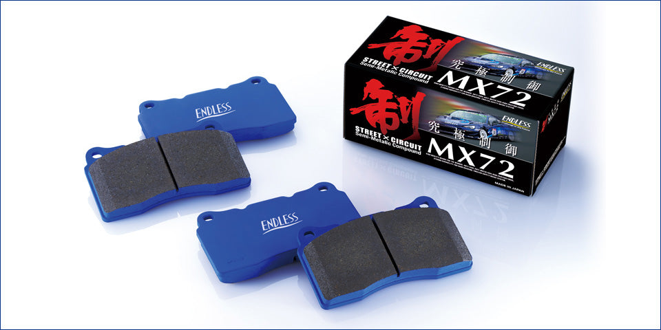 Endless MX72 Rear Brake Pads – Nissan GT-R R35 (4 Piston Brembo) - Chicane Australia