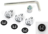 Honda Genuine OEM License Plate Lock Bolts w/ Logo Stickers – Civic Type R FL5 (MY22+)