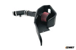 MST GR Yaris intake heat shield and filter with intake pipe and silicone joiners, side view - MST Performance Thumbnail
