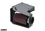 MST C43 intake heat shield box with red cone filter, close-up - MST Performance Thumbnail