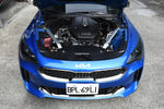 Blue Kia Stinger CK with bonnet open and the MST 2.0T intake fitted - MST Performance Thumbnail