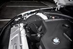 MST silicone intake and turbo inlet pipe fitted beside the B48 engine in a white BMW G20 - MST Performance Thumbnail