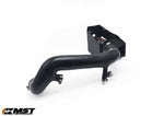 MST Mercedes M264 intake tube and open heat shield with filter, low side view - MST Performance Thumbnail