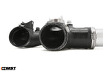MST silicone turbo inlet beside the OEM N20 pipe, inside diameter compared - MST Performance Thumbnail