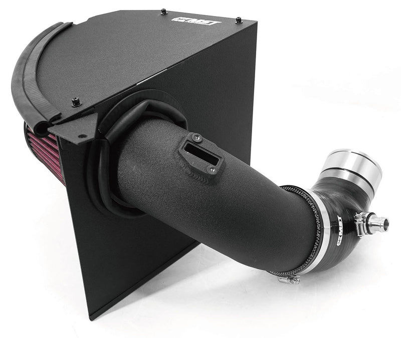 MST B58 cold air intake and turbo inlet kit: heat shield cover, black 4in pipe and silicone turbo inlet - MST Performance