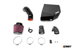 MST Golf GTI Mk8 intake kit contents: heat shield box, filter, silicone pipe, elbow, clamps and bolts - MST Performance Thumbnail