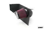 MST B58 intake, front view of the red 4in cone filter inside the heat shield - MST Performance Thumbnail