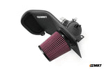MST 4in cold air intake for the BMW B58 G-series: heat shield, red cone filter and black intake pipe - MST Performance Thumbnail