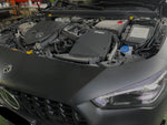 MST intake heat shield fitted in a Mercedes-Benz engine bay, wide view (product illustration) - MST Performance Thumbnail