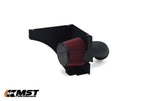 MST BMW G30 heat shield and red cone filter, front three-quarter view - MST Performance Thumbnail