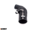MST N13 silicone turbo inlet hose in black with aluminium fitting - MST Performance Thumbnail