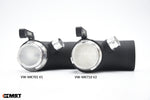 MST turbo inlets side by side: VW-MK701 V1 and VW-MK710 V2 (product illustration) - MST Performance Thumbnail