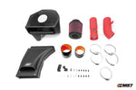 MST GR Yaris covered intake kit contents: airbox, scoop, filter, red pipes, hoses, clamps and hardware - MST Performance Thumbnail