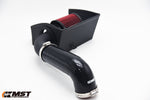 MST EA211 intake with glossy black silicone turbo inlet hose, top view - MST Performance Thumbnail