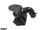 MST A4 B9 2.0 TFSI quattro intake from the pipe end, showing the black silicone intake pipe - MST Performance Thumbnail