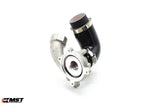 MST turbo inlet pipe and adapter mounted on an EA211 turbo housing (product illustration) - MST Performance Thumbnail