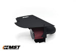 MST cold air intake for the BMW 530i G30 B48 with black heat shield cover and red cone filter - MST Performance Thumbnail