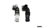 MST N20 turbo inlet pipe next to the factory plastic corrugated pipe - MST Performance Thumbnail