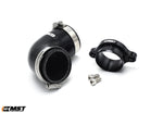 MST GR Yaris / GR Corolla turbo inlet silicone hose shown with the separate MST adapter and two bolts - MST Performance Thumbnail
