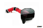 MST GR Yaris covered intake airbox with tinted see-through cover and red pipe, side view - MST Performance Thumbnail