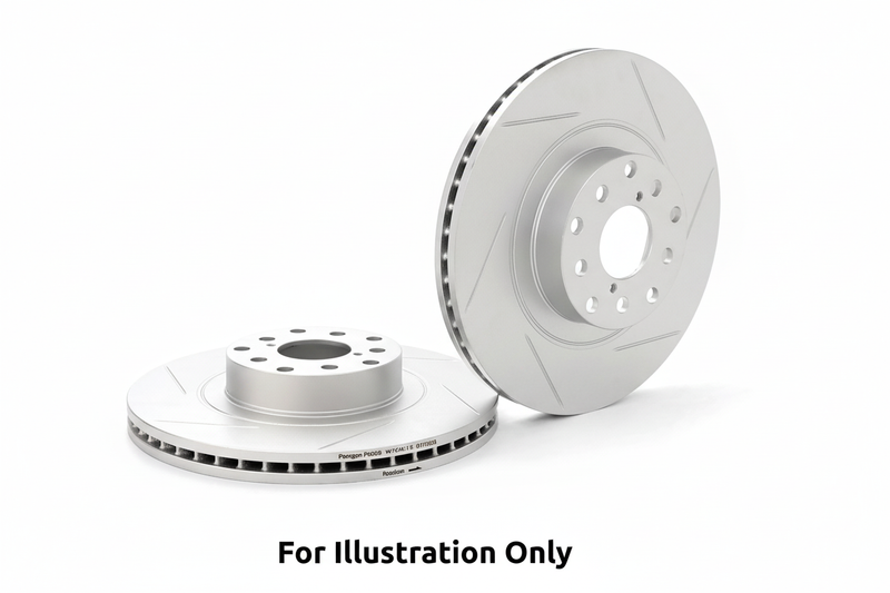 Subaru Machine Rotor PARAGON Front 1-Piece Rotors – Subaru WRX STI (GD/GR/GV/VA) – 326 x 30
